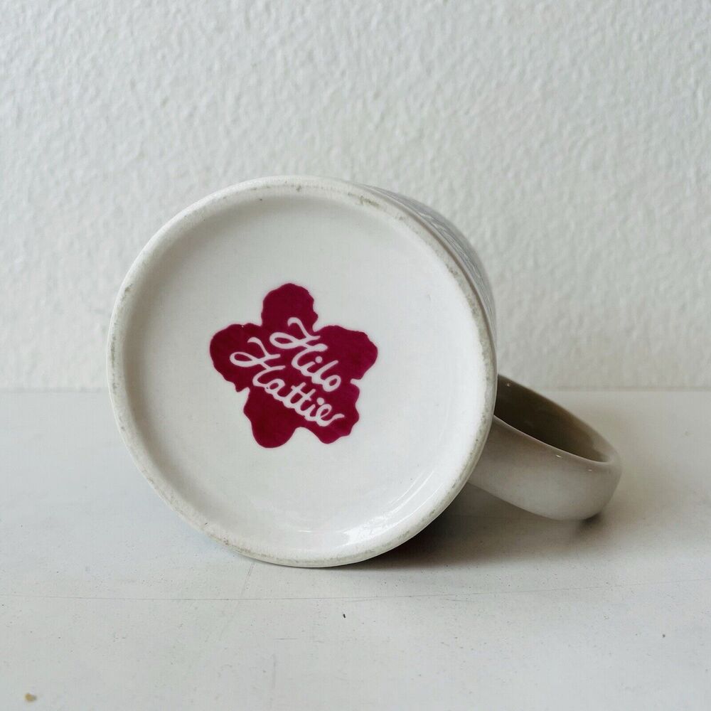 Vintage 1990’s Hilo Hattie Bird of Paradise Mug Coffee Cup Hawaii RARE PATTERN - Picture 6 of 6